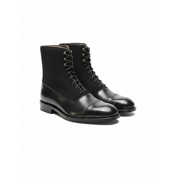 BLACK  ANKLE BOOTS MODEL 1126