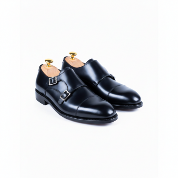 BLACK DOUBLE BUCKLE MODEL 770