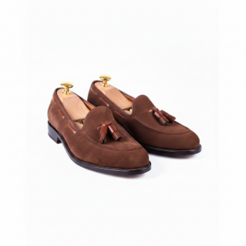 BROWN SUEDE SHOES  MODEL 746