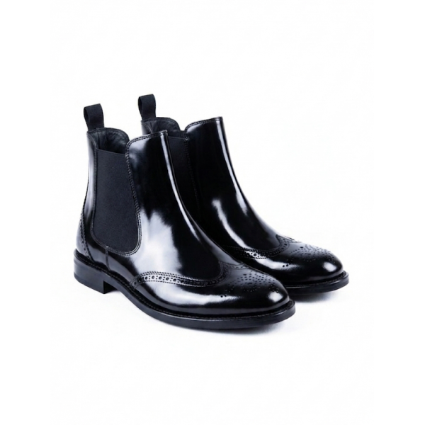BLACK CHELSEA BOOTS MODEL 805