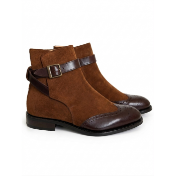 BROWN ANKLE BOOTS MODEL 3117