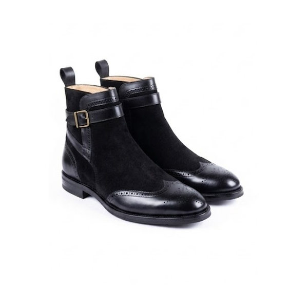 BLACK ANKLE BOOTS MODEL 3117