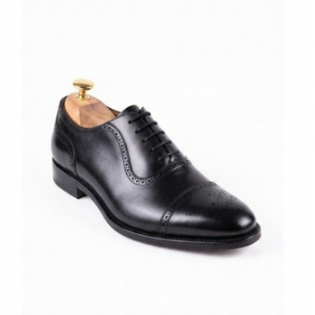 BLACK BLUCHER SHOES MODEL 797 2