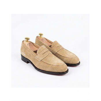 BEIGE SUEDE SHOES MODEL 782