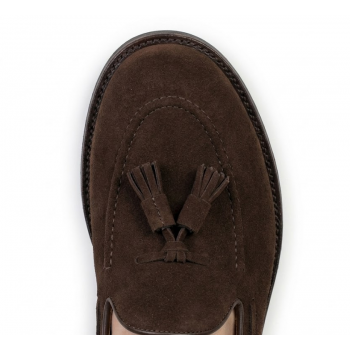 ZAPATOS MODELO 748 ANTE MARRON 2