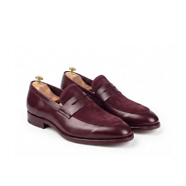 ZAPATOS ANTIFAZ MODELO 746 ANTE BURDEOS