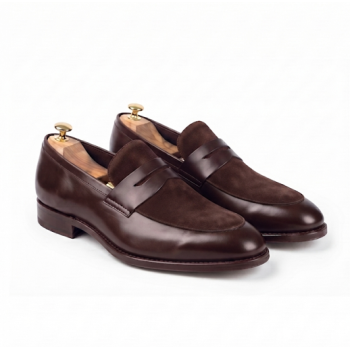 BROWN SUEDE SHOES  MODEL 747
