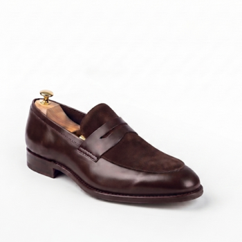 BROWN SUEDE SHOES  MODEL 747 2