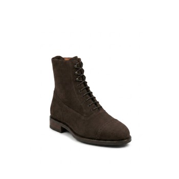 BROWN SUEDE ANKLE BOOTS... 2