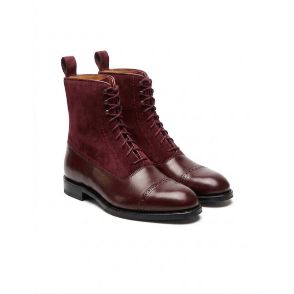 BOTIN MODELO 1126 MARRON GUINDA...
