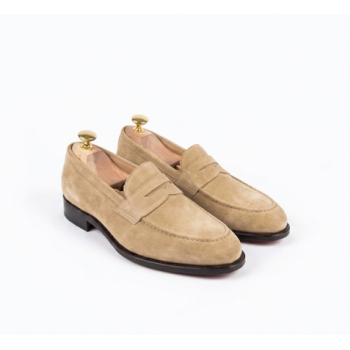 BEIGE SUEDE SHOES MODEL 782