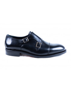 BLACK DOUBLE BUCKLE MODEL 770
