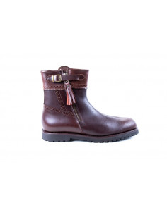 BROWN ANKLE BOOTS MODEL 186