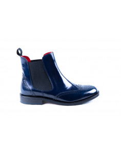 BLUE CHELSEA BOOTS MODEL 805