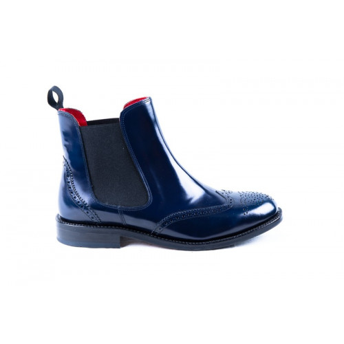 BLUE CHELSEA BOOTS MODEL 805