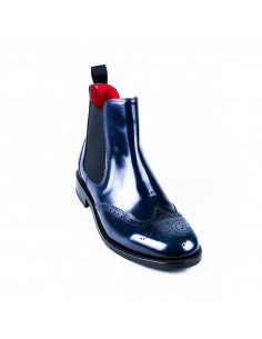 BLUE CHELSEA BOOTS MODEL 805 2