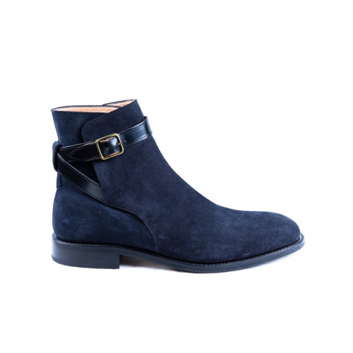 BLUE ANKLE BOOTS MODEL 1117