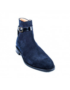 BLUE ANKLE BOOTS MODEL 1117 2