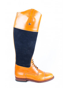 NATURAL AND BLUE BOOTS...