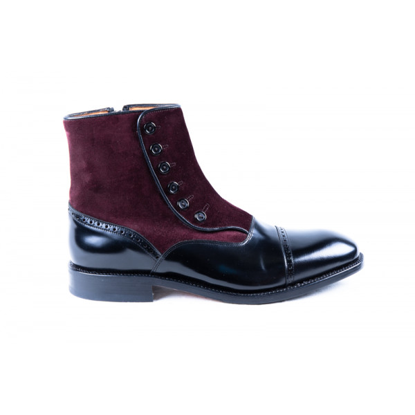 BOTIN MODELO 1129 P NEGRO + BURDEOS